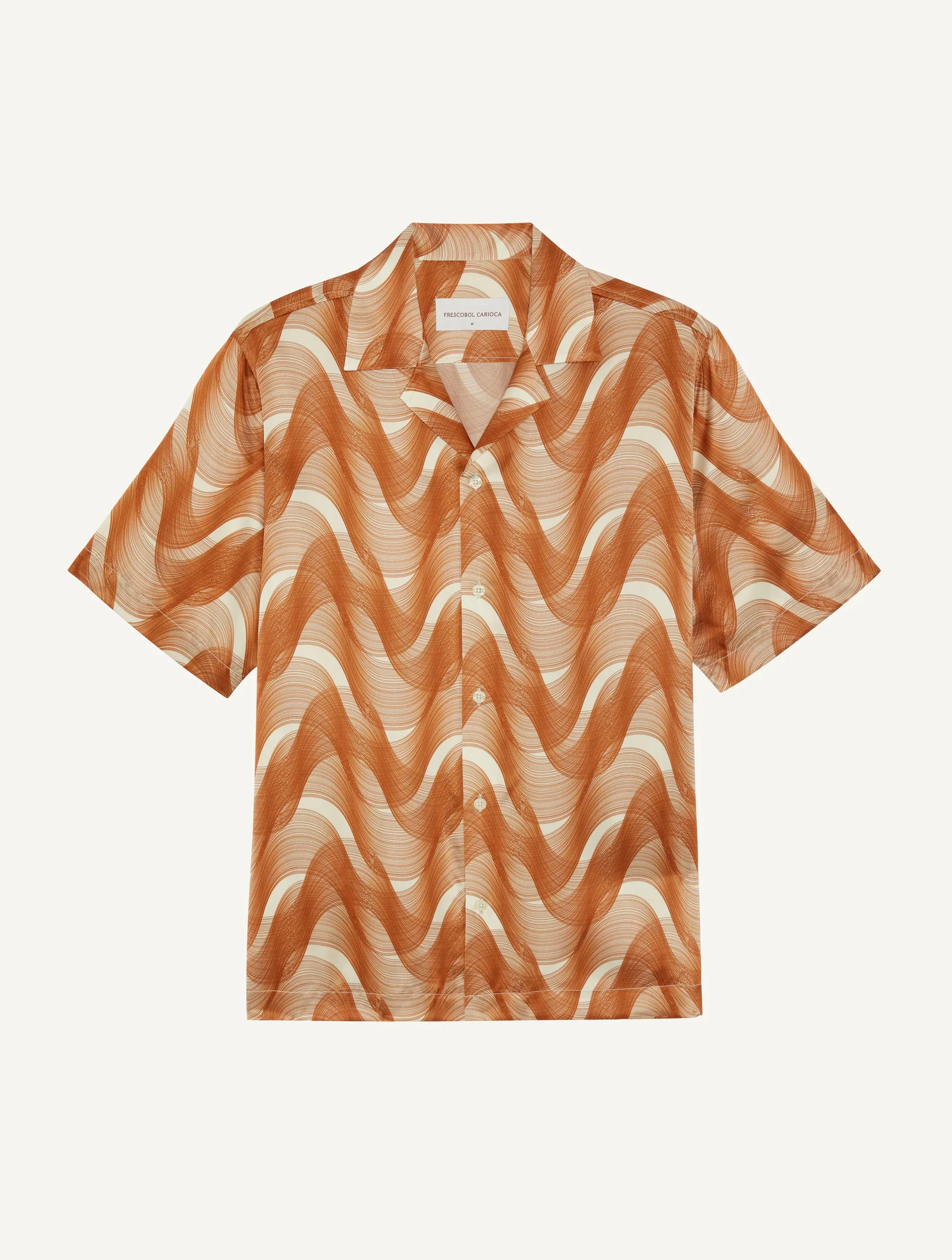 Frescobol Carioca Roberto Silk Shirt